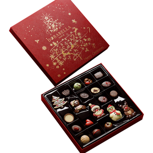 比利时进口巧克力礼盒送女友男生儿童糖果零食新春马年货过节礼物