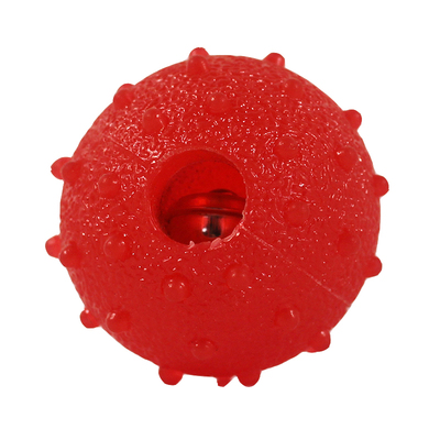 空心橡胶铃铛 刺球 宠物玩具狗狗玩具 内有铃铛 超耐咬空心球刺球