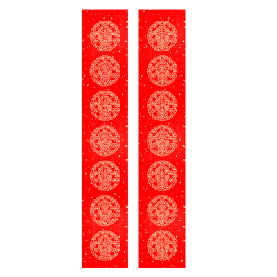 万年红对联宣纸手写春联龙凤洒金