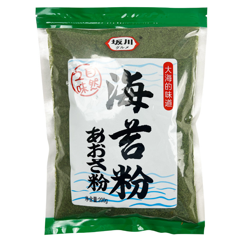 热销日式紫菜粉 坂川青海苔粉 碎海苔200g 章鱼小丸子 大阪烧食材