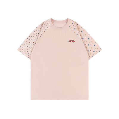 lemanism美式潮牌索罗娜插肩袖星星短袖T恤女生2026夏季新款半袖