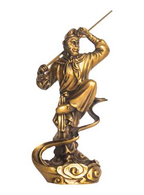 纯铜悟空摆件齐天大圣踏云孙悟空斗战胜佛神像家居工艺品铜美猴王