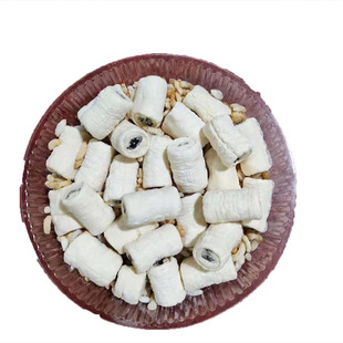 南昌传统手工长条麦芽糖芝麻花生夹心灌芯糖江西余干米糖7080怀旧