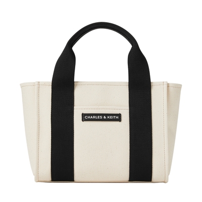 CHARLES&KEITH帆布托特包