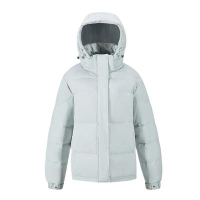 短款羽绒服雅鹿可拆卸帽