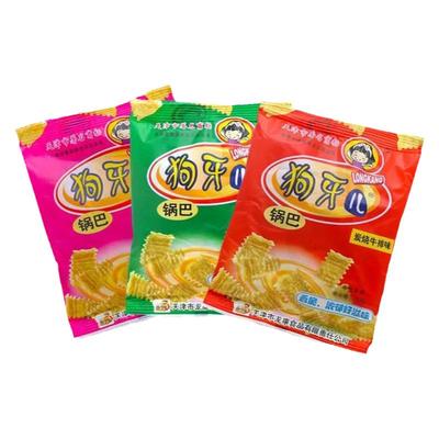 狗牙儿比萨卷锅巴小包装童年怀旧办公室解馋小零食休闲零食小吃