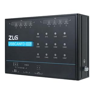 ZLG致远电子8路CANFD DB37接口 USB转CANFD接口卡 USBCANFD-800U