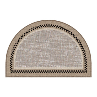 比利时绒入户门半圆地垫门外进门门口地毯防滑脚垫门垫脚踏脚子