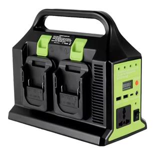 适配牧田得伟米渥奇110V/220V 300W便携式电源锂电池四通道逆变器