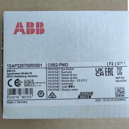议价议价ABB模块CI502-PNIO 1SAP220700R0001全新原装正品现货议
