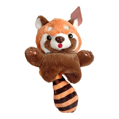 可爱毛绒小浣熊AirpodsPro耳机壳