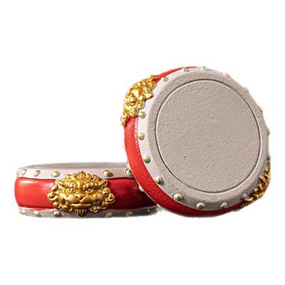 瓷山造物装饰摆件兽鼓大小号