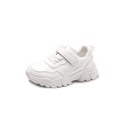 白色小学生休闲风旅游鞋秋冬新款