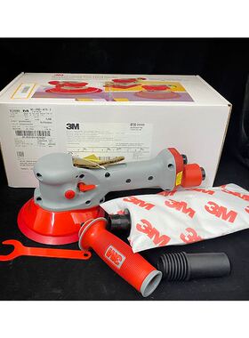 工厂批发3M气动28335打磨机6寸工业级打蜡抛光机器吸尘磨光角磨机