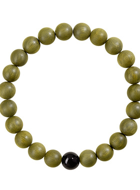 【情绪稳定】绿檀静心手串