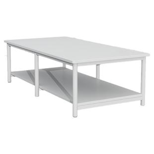 双层重型商用不锈钢工作台长方形快递打包裁剪台工厂流水线检验台