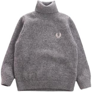 儿童羊绒衫高领男童女童黑色毛衣打底加厚宝宝山羊绒白色羊毛衫