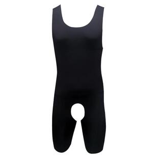 男士塑身连体衣加压收肚子开裆美体弹力紧身衣提臀收腹束胸束身衣
