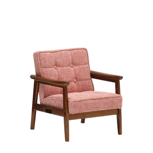 KARIMOKU60 儿童阅读扶手椅Mini日式简约靠背椅家用实木休闲椅