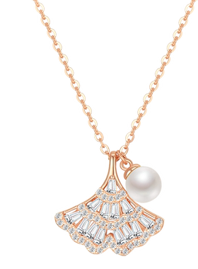 【圣诞礼物】周大生银杏叶项链