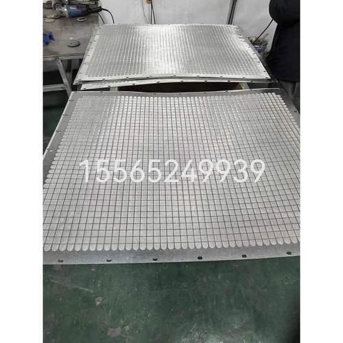 屠宰污水微滤机滤网 塑料清洗旋转式微滤机滤网 分片安装250目