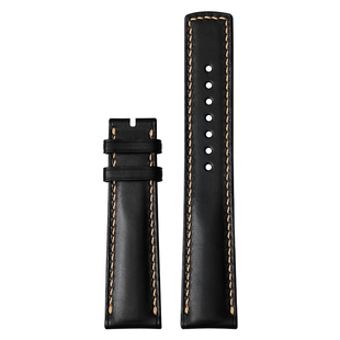 积优疯马皮真皮手表带适用沛纳海百年灵浪琴名匠男士豪利时欧米茄