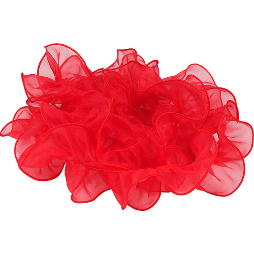 高档浪漫轻柔细腻仙女飞边纱网纱布料水果礼盒果篮装饰DIY配件