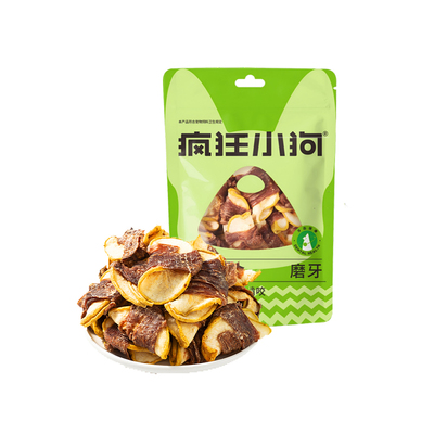 疯狂小狗狗零食鸭肉干缠雪梨大小型犬幼犬泰迪训犬磨牙宠物零食