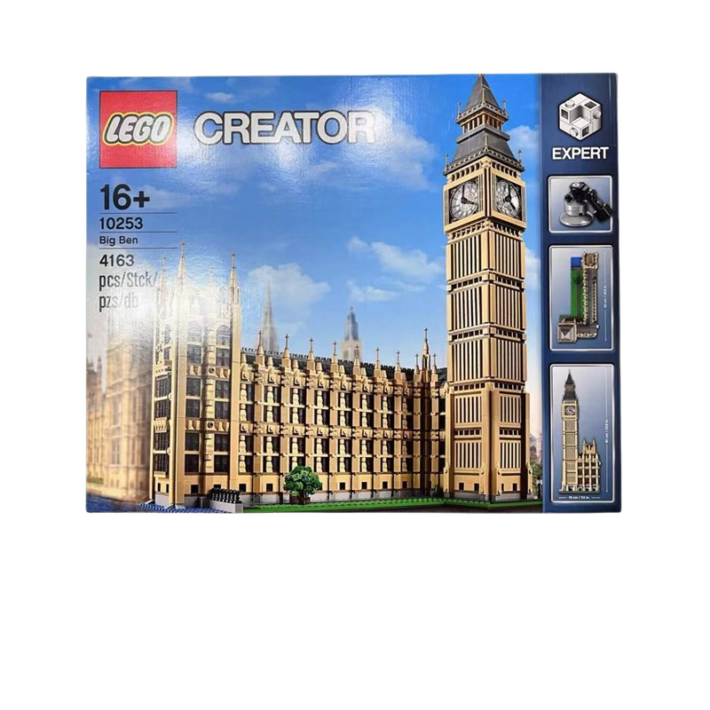 乐高玩具lego 10253创意建筑伦敦大本钟男孩儿童益智拼装积木礼物