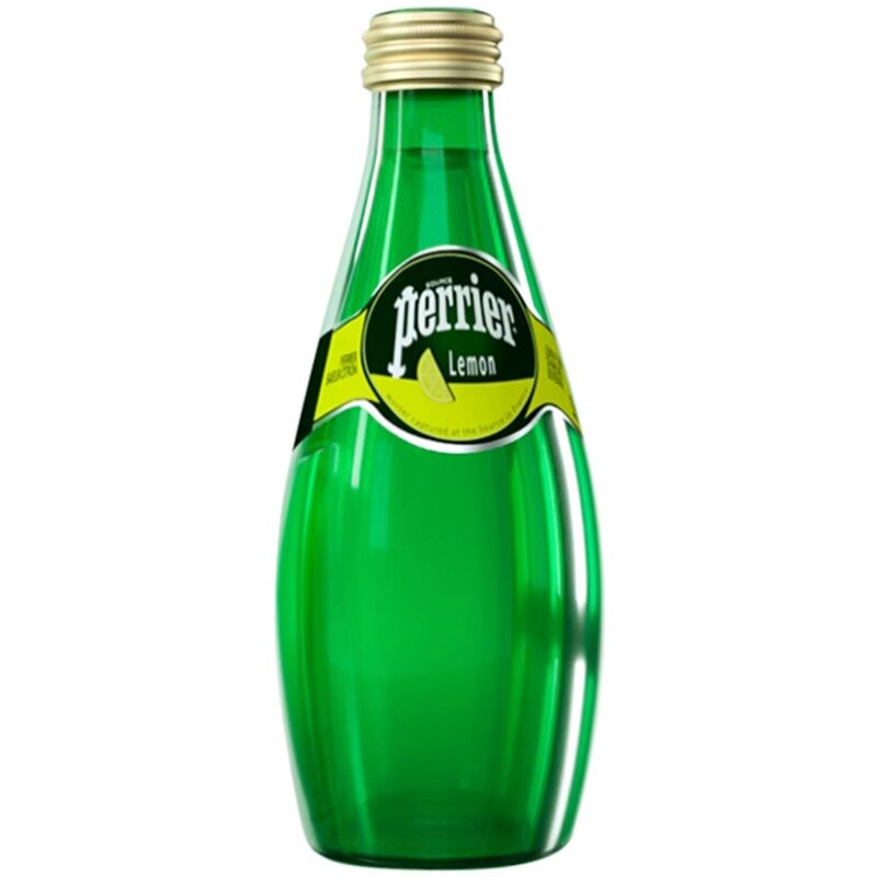 法国perrier柠檬味330ml矿泉水