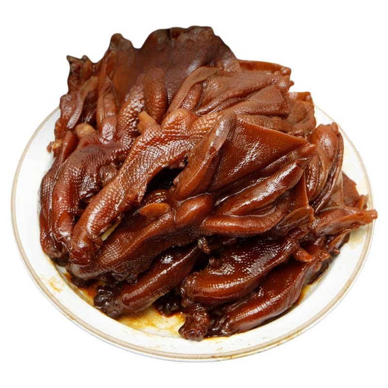 钱家香老卤去骨鸭爪20包卤味鸭爪子休闲鸭肉香辣味去骨鸭掌小零食
