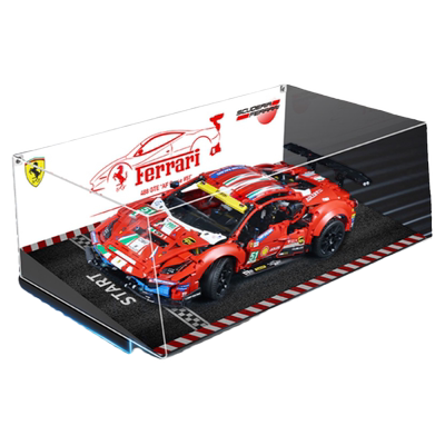 lyb适用乐高赛车系列展示盒