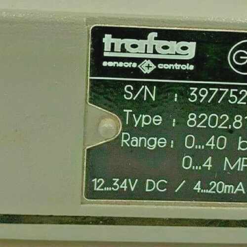 TRAFAG 8202.81.2212 NAVITRAG Pressure Transmitter 0..40 bar