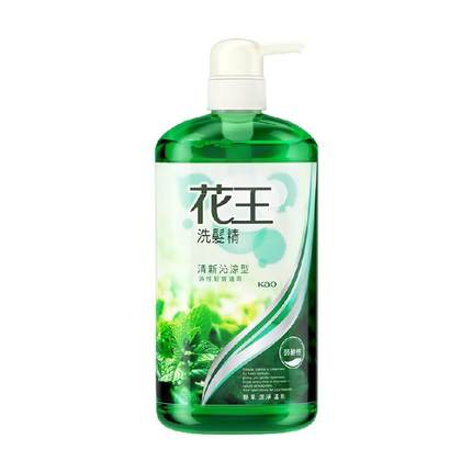 进口花王控油蓬松洗发水露去屑止痒薄荷清爽无硅油男女通用洗头水