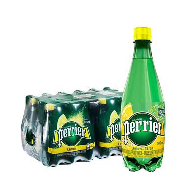 Perrier巴黎柠檬含气天然24瓶