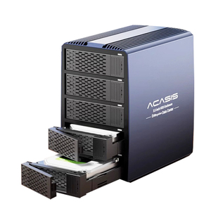 阿卡西斯移动硬盘盒子RAID磁盘阵列柜串口多盘位硬盘笼外接存储箱