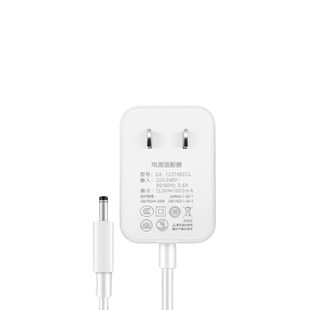 景赛电源适用于天猫精灵电源线12V适配器通用x1方糖2配件CC10充电线5圆孔in糖曲奇R等ai音响7H智能音箱充电器