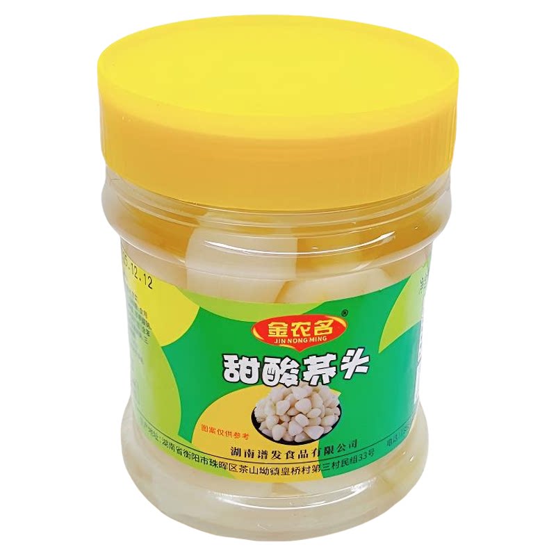 金农湖南甜酸脆口荞头拌饭酱