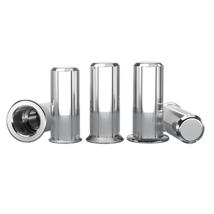 竖条纹盲孔拉铆螺母 304不锈钢平头大小沉头拉帽M3M4M5M6M8M10M12