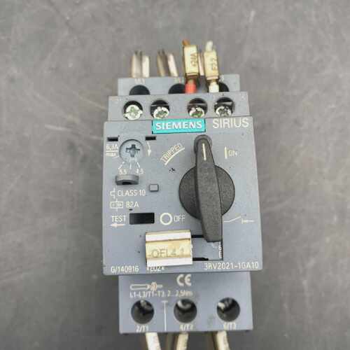 SIEMENS 3RV20211GA10 MOTOR BREAKER