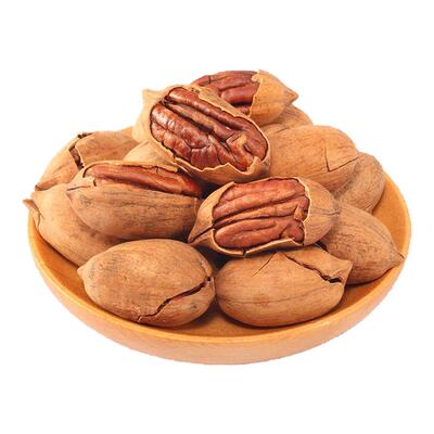 碧根果500g新货坚果奶油味长寿果干果炒货休闲零食批发官方旗舰店