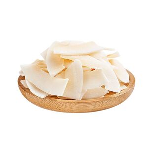 御季蜜品海南椰子脆片烤椰子肉薄脆椰果干零食椰奶片新鲜原味香脆