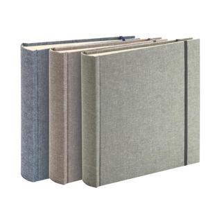 Nakabayashi仲林 日本相册插页式情侣相册本5寸6寸200张家庭影集纪念册日式相簿影集可写字收纳袋内页留言栏