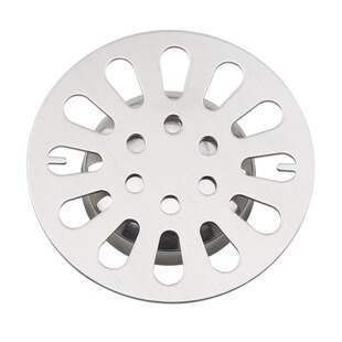 工厂直供防臭卫生间地漏盖片子下水道不锈钢浴室防堵阳台过滤网圆