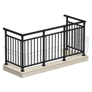 定制阳台护栏锌钢小区楼顶露台围栏铁艺室外防护栏杆别墅楼梯扶手