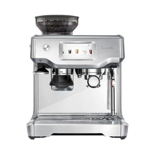 【情人节礼物】Breville铂富BES880智能触控半自动咖啡机意式家用