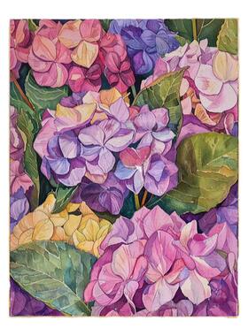 花卉数字油画diy高级感手绘