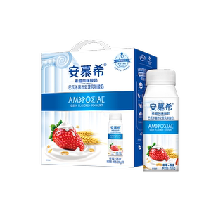 伊利安慕希草莓燕麦酸奶