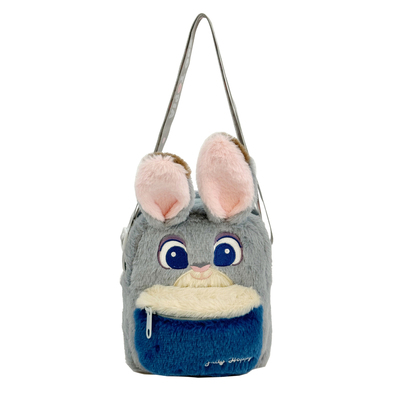 可爱毛绒卡通小包包女儿童礼物迷你斜挎包单肩包兔朱迪女童手机包