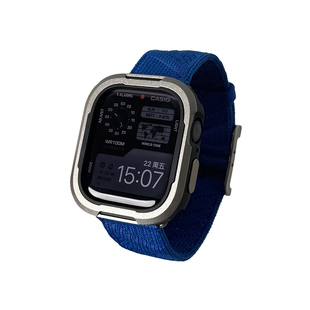 适用s10/S11苹果手表ultra2尼龙针织apple针扣SE3带s8/s9壳iwatch
